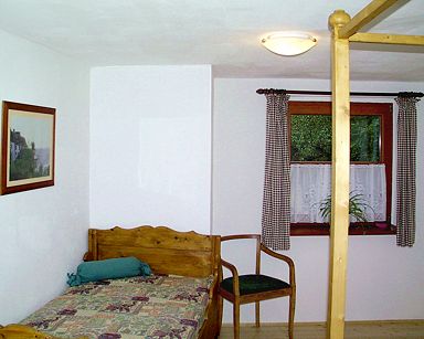 Apartamentos para vacaciones en Baviera: Dormitorio apartamento Valle - tercera cama